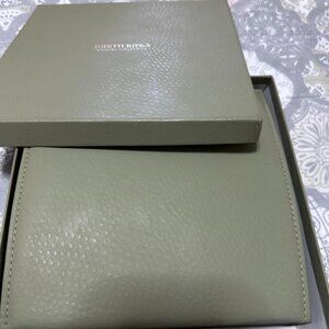 Judith Ripka Sterling Collection Empty Jewelry Box Set Green Faux Leather